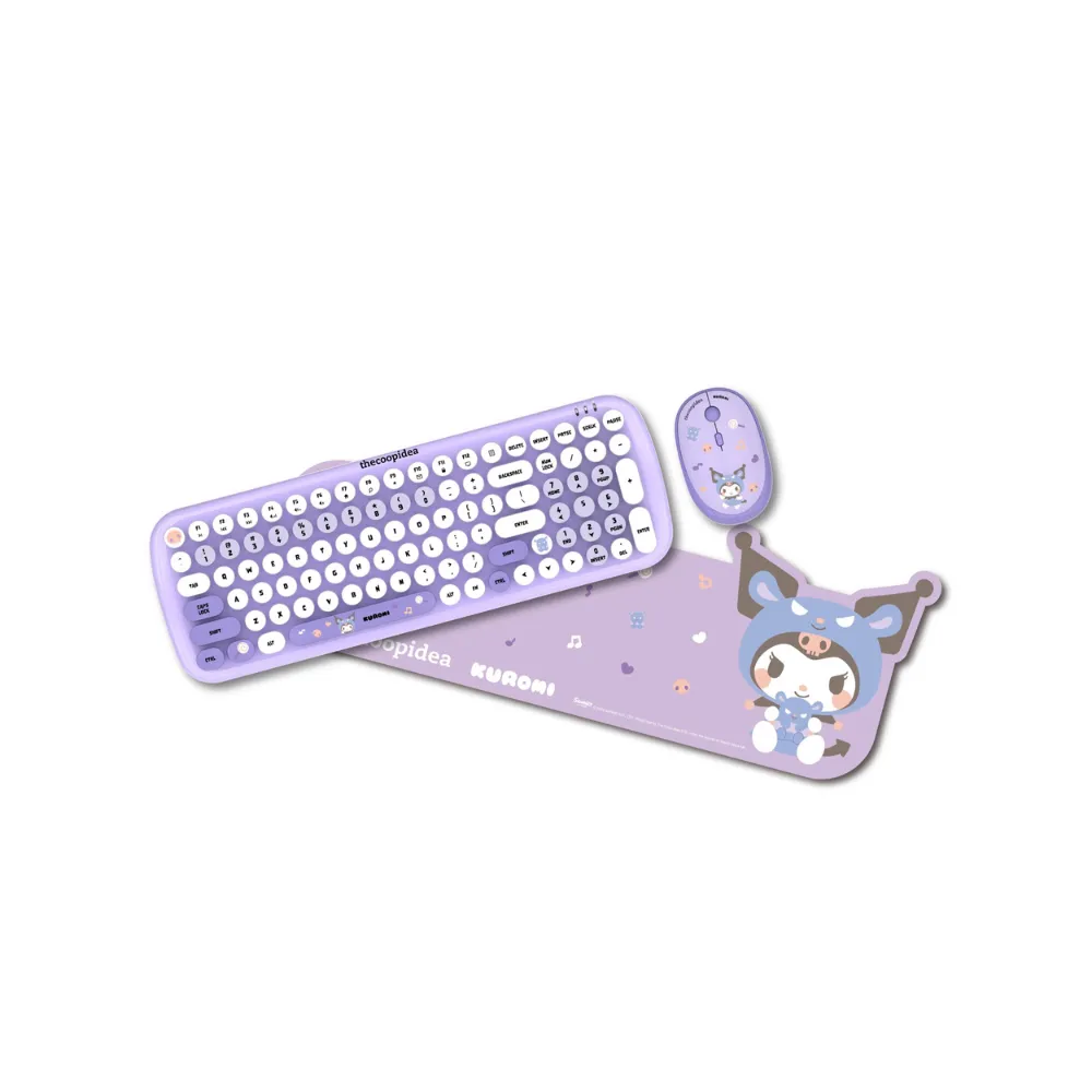 thecoopidea Sanrio TAPPY  Wireless Keyboard & Mouse Set