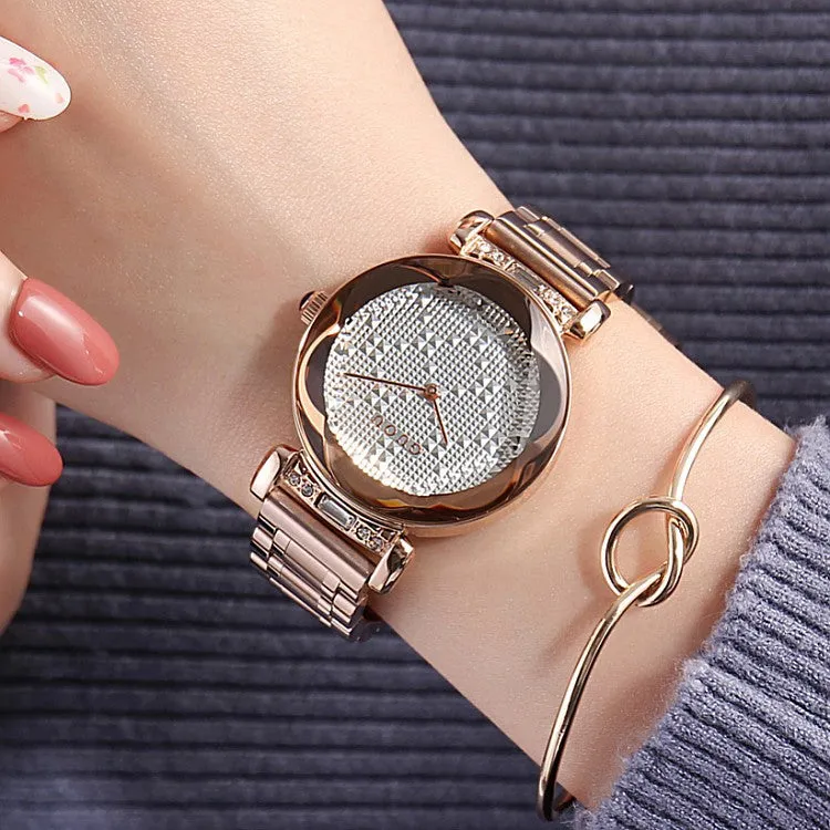 Three-dimensional Dial Women's Watch