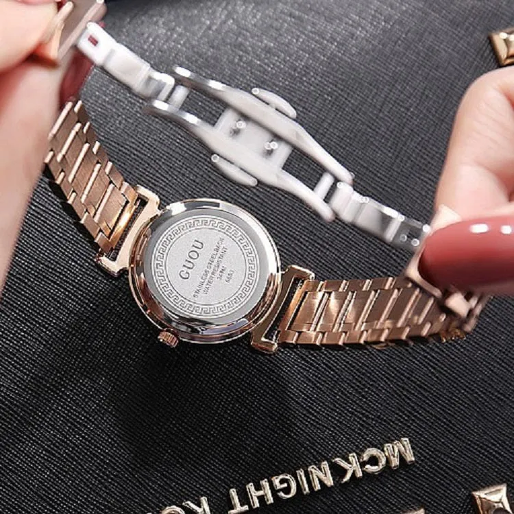 Three-dimensional Dial Women's Watch