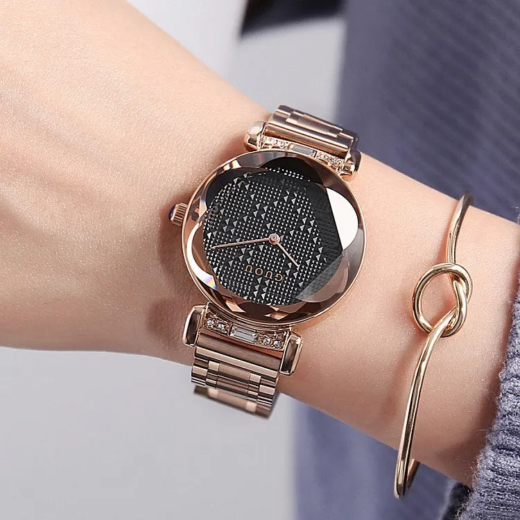 Three-dimensional Dial Women's Watch