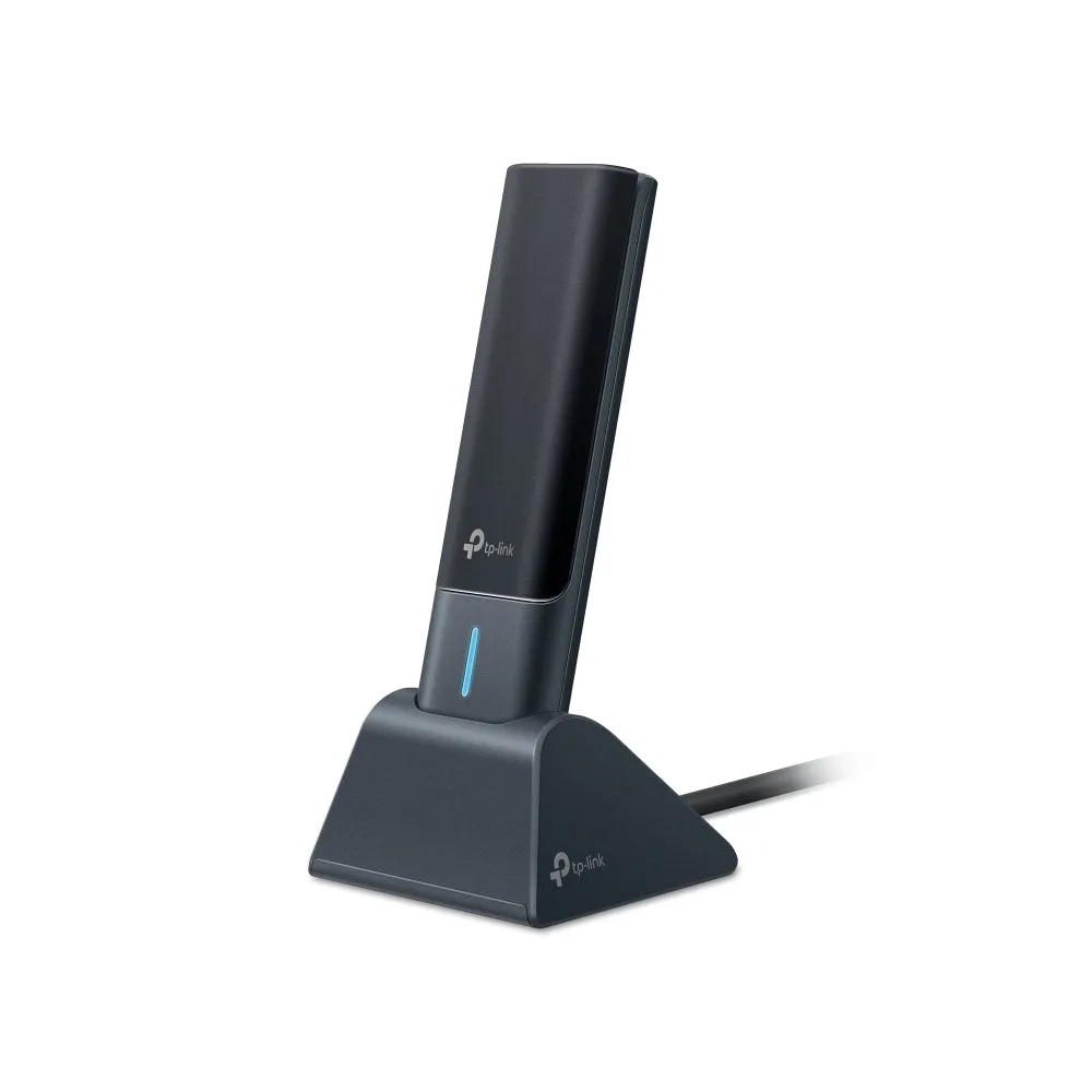 Tp-Link Axe5400 Wi-Fi 6E High Gain Wireless Usb Adapter Black Lighting-Fast Wifi