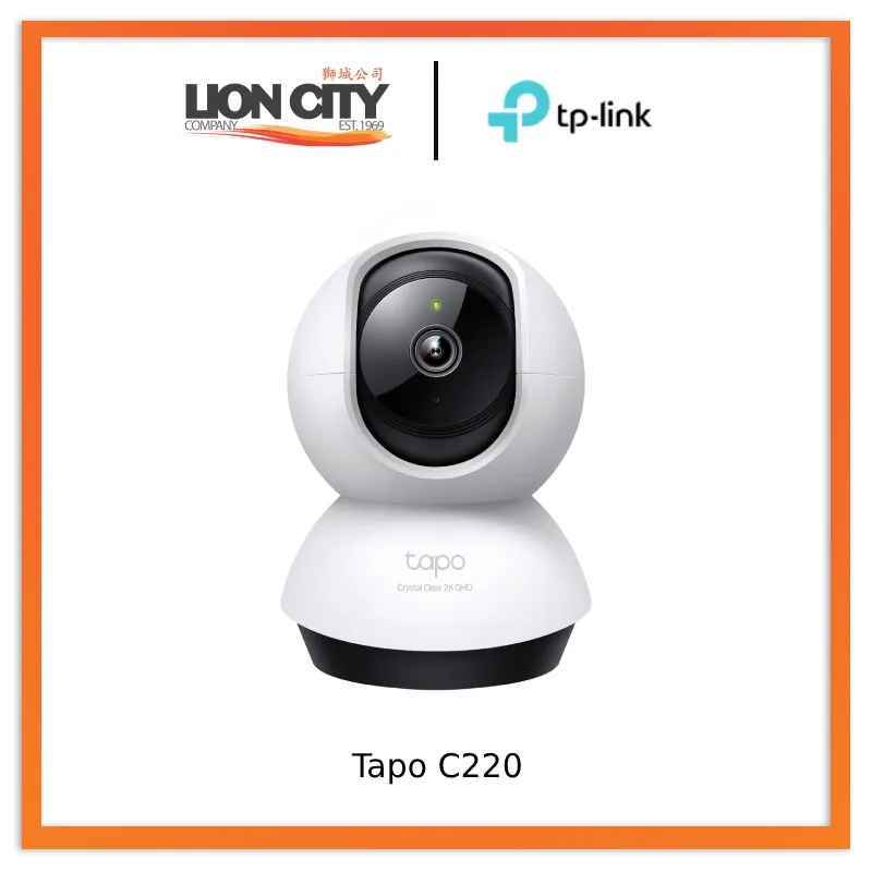 TP-Link C220 Pan/Tilt Security Wi-Fi Camera