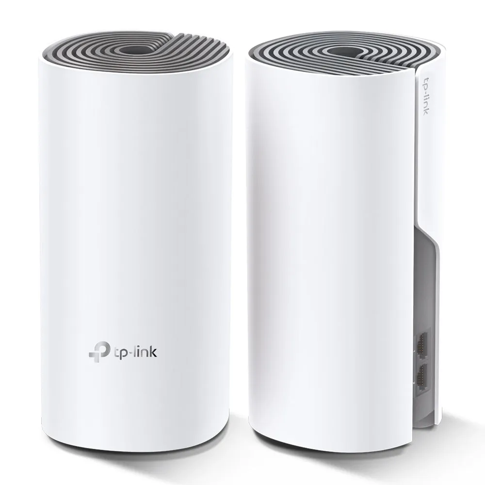 Tp-Link Deco E4 Mesh-Wlan 2-Pack (Router, Extender) (Ac1200)