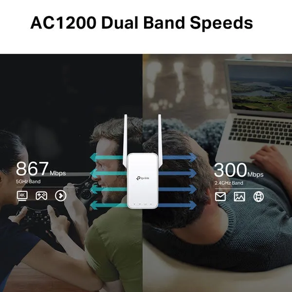 TP-Link RE315 | AC1200 Mesh Wi-Fi Range Extender