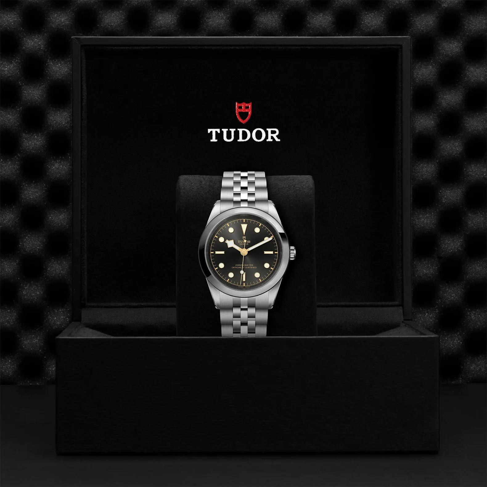 TUDOR Black Bay 41, 41mm steel case, Steel bracelet