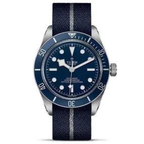 TUDOR Black Bay 58 39mm Case, Blue Dial, Blue Fabric Strap (M79030B-0003)