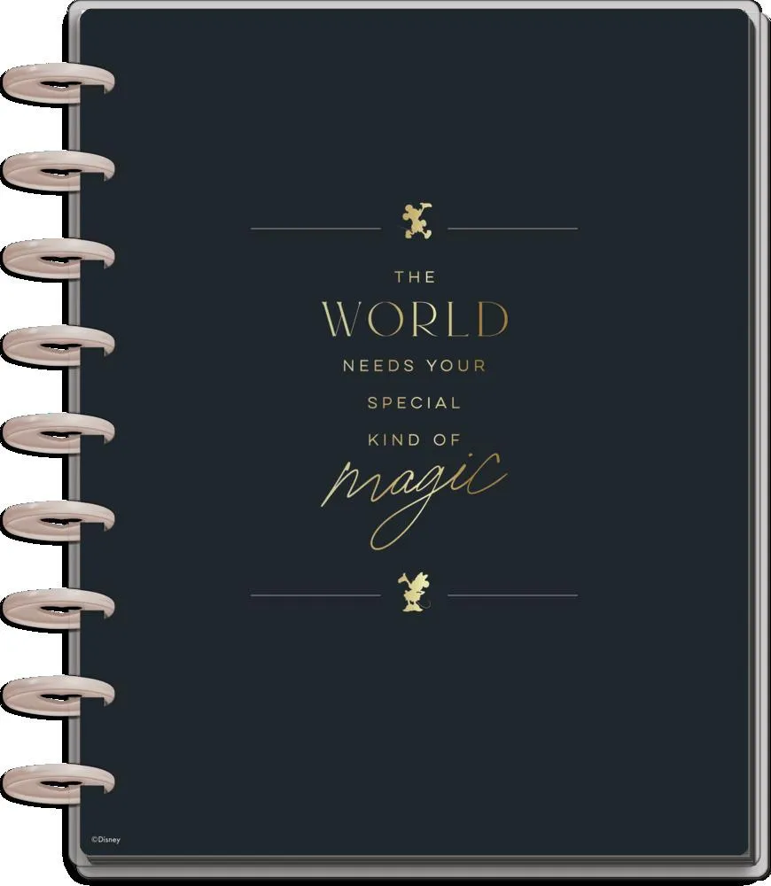 Undated Disney© Modern Mickey Mouse & Minnie Mouse Your Magic Classic Vertical Happy Planner - 12 Months