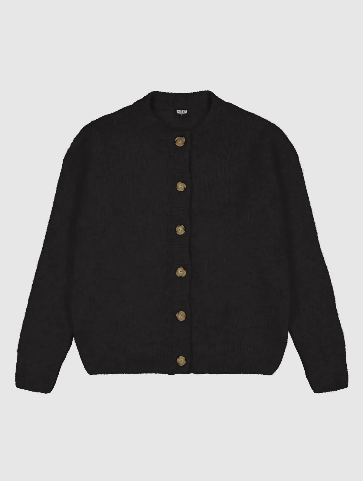 Valma Mohair Cardigan Black