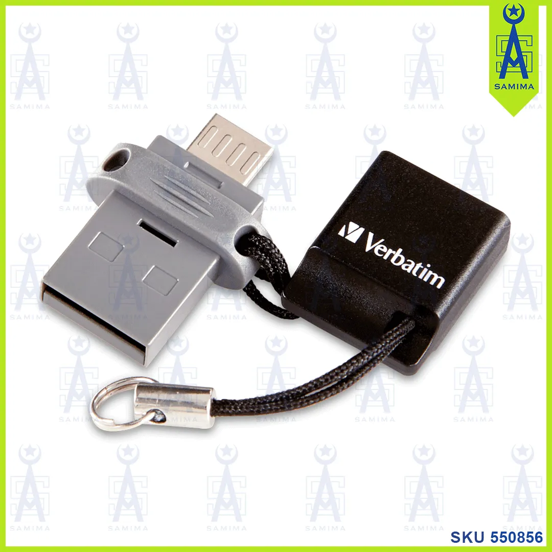 VERBATIM STORE N  GO DUAL USB 2.0 DRIVE 32GB 49843