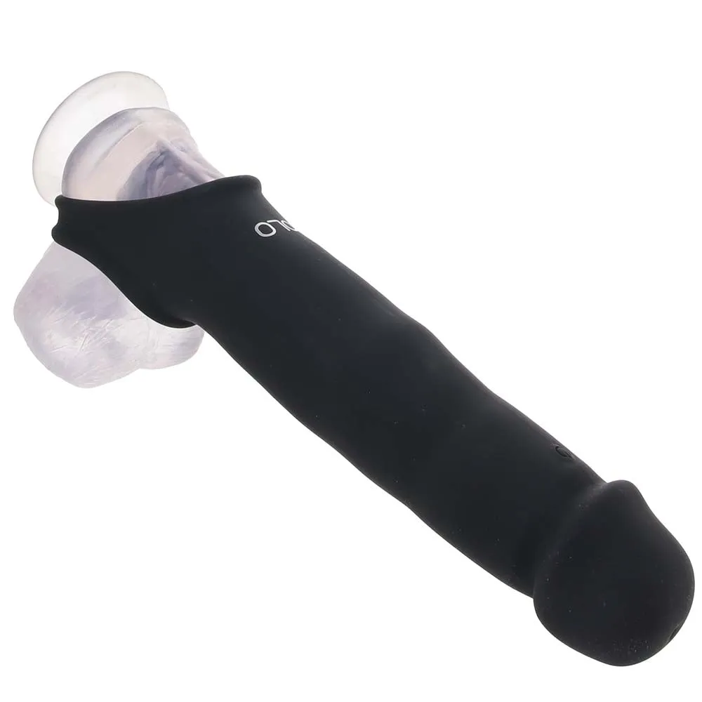 Vibrating Silicone Penis Extender