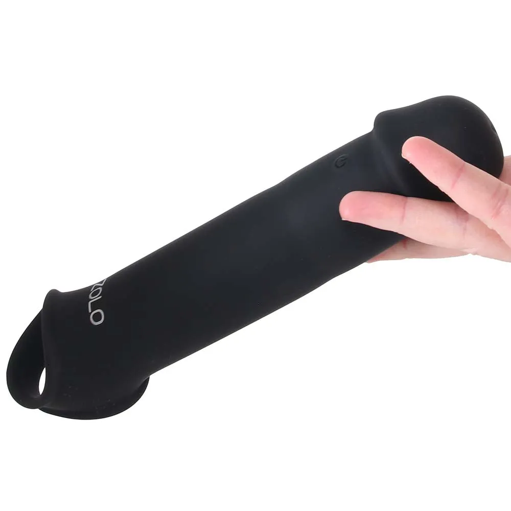 Vibrating Silicone Penis Extender