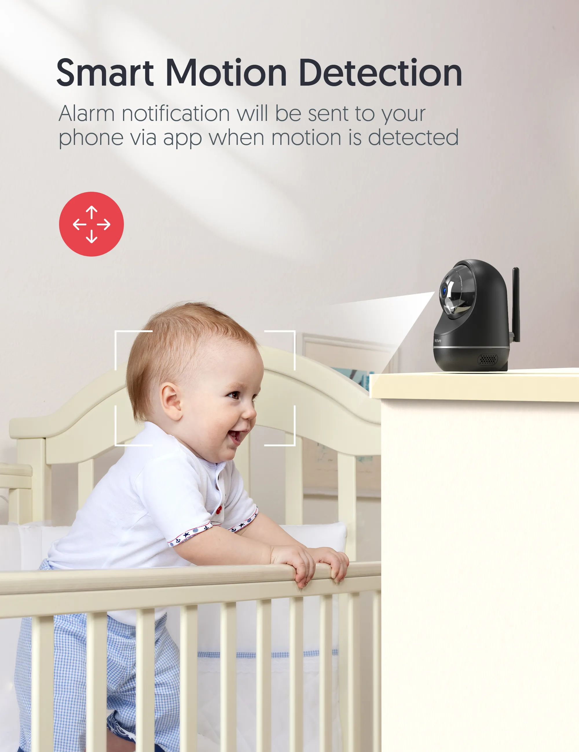 Victure PC650 1080P Wifi Baby Monitor