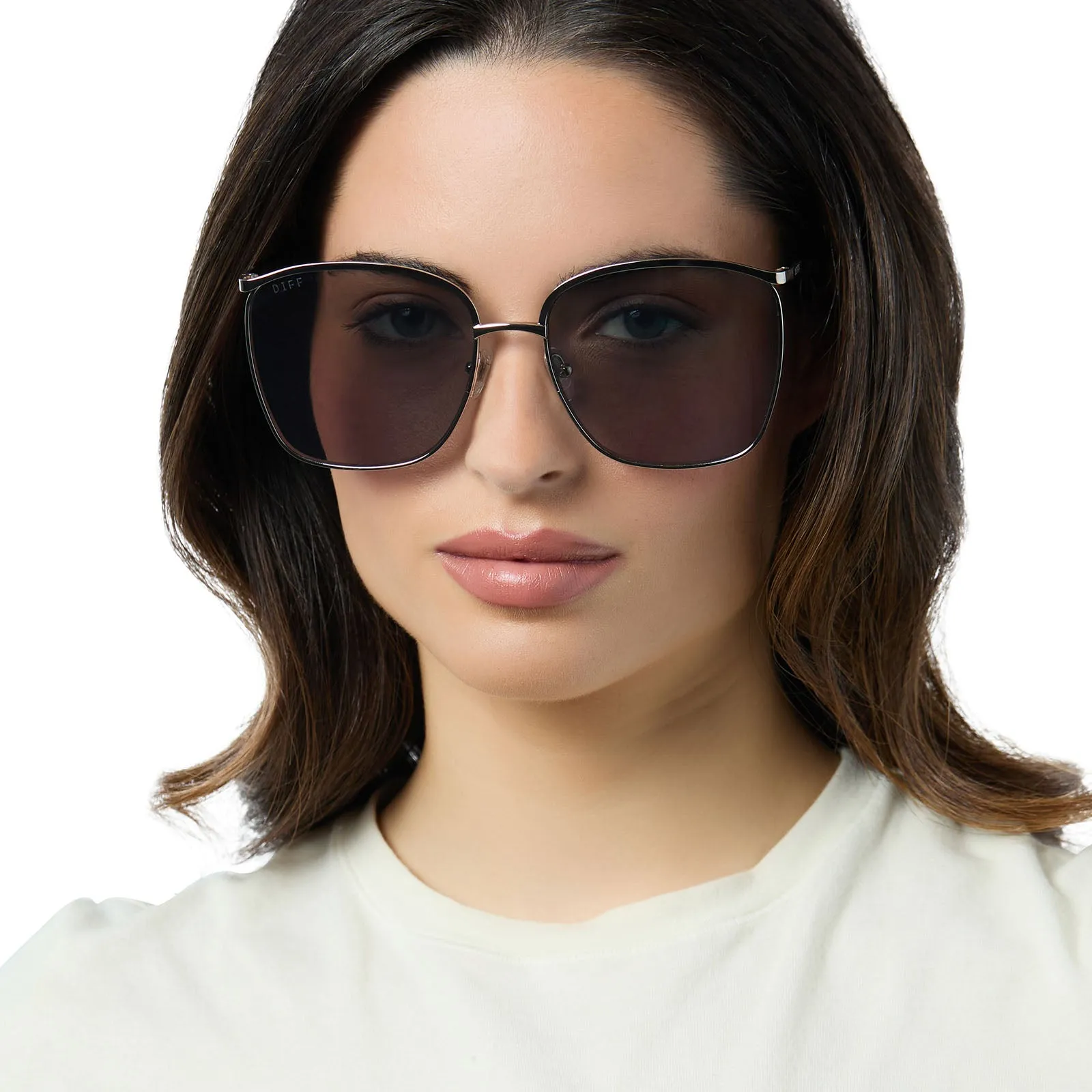 VITTORIA - SILVER   SILVER MIRROR SUNGLASSES