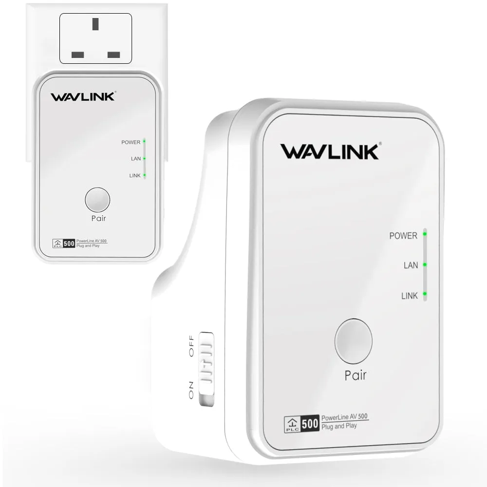 WavLink Wired Powerline Starter Kit AV500