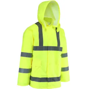 West Chester WW4033J/4XL ANSI Type R Class 3 Waterproof Jacket