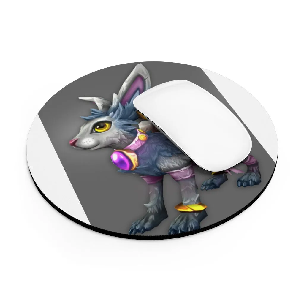 White Amara Mouse Pad