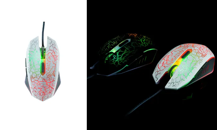 Wired Gaming Mouse Colorful Breathing Light