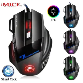 Wired Gaming Mouse USB Computer Mouse Gaming RGB