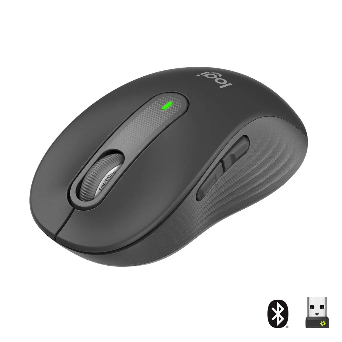 Wireless Bluetooth Mouse Logitech M650 L Graphite Steel 4000 dpi