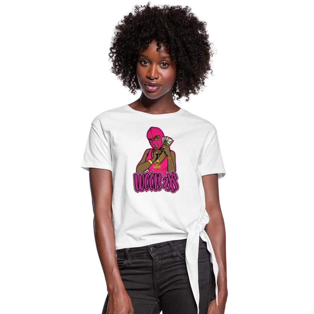 Women's Woop 2Xs Knotted T-Shirt