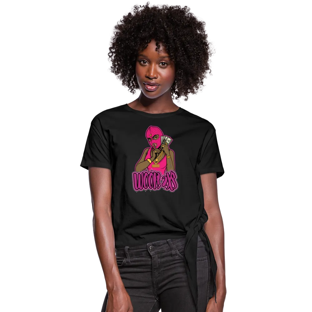 Women's Woop 2Xs Knotted T-Shirt