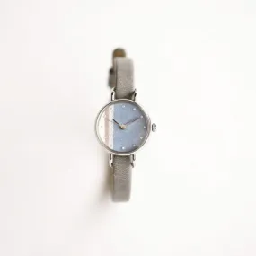 Women's Wristwatch - Dayflower Color, Japanese handmade wrist watch