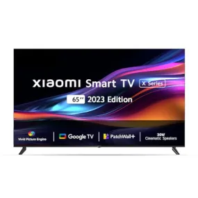 Xiaomi 165 cm (65 inches) X Series 4K Ultra HD Smart Google TV L65M8-A2IN (Black)