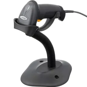 Zebra Symbol LS2208 Barcode Scanner Hand-Held Kit Stand USB Windows Mac